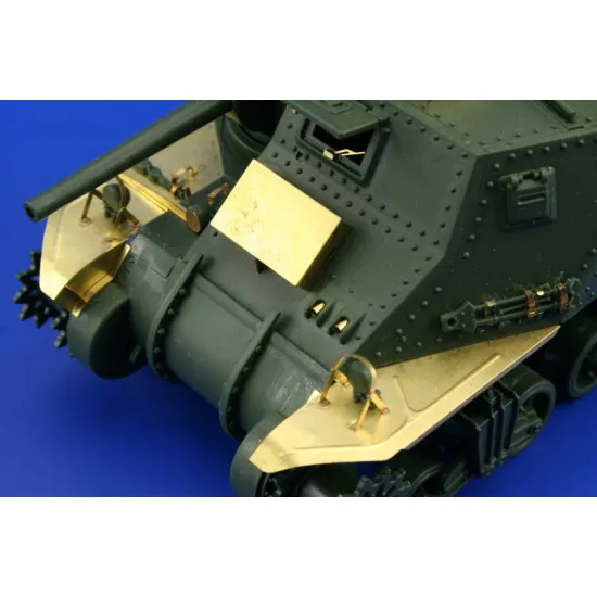 Photoetched set M-3 Lee exterior, for Academy kit 1/35 Eduard 35913