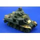 Photoetched set M-3 Lee exterior, for Academy kit 1/35 Eduard 35913