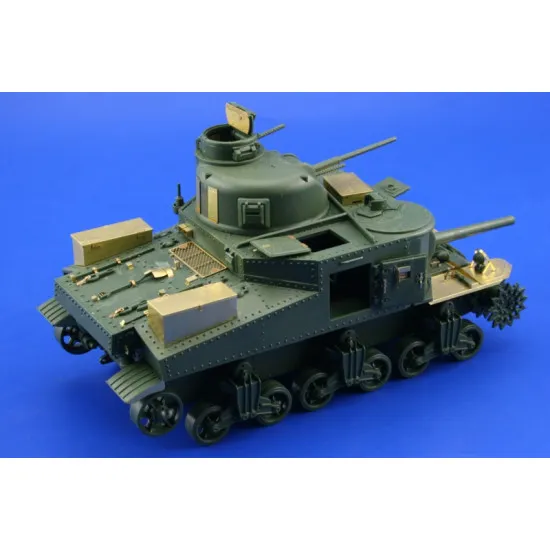Photoetched set M-3 Lee exterior, for Academy kit 1/35 Eduard 35913