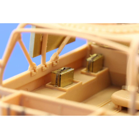 Photoetched Defender XD Wolf W.M.I.K. ammo boxes, for Hobby Boss kit 1/35 Eduard 36193