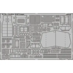 Photoetched Canadian AVGP Cougar, for Trumpeter kit 1/35 Eduard 36199