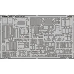 Photoetched set Canadian AVGP Grizzly, for Trumpeter kit 1/35 Eduard 36232
