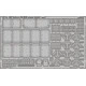 Photoetched set IDF Merkava Mk.IIID armour shields, for Meng kit 1/35 Eduard 36246