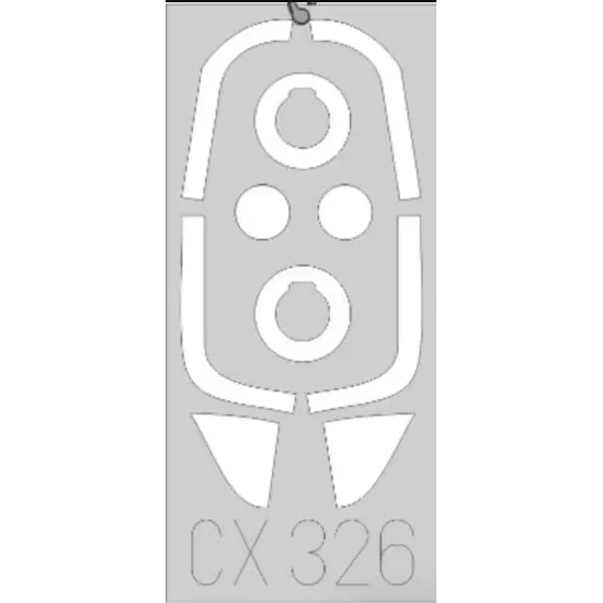 Eduard Cx326 1/72 Gnat T.1 Sticker For Aircraft
