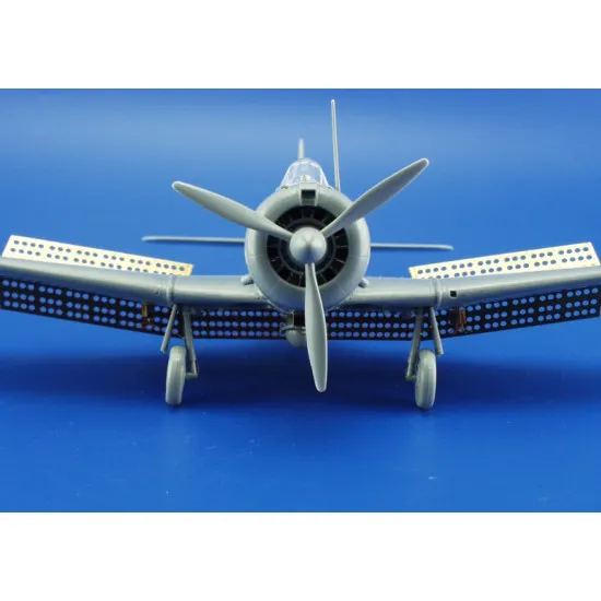 Photoetched set SBD-3 Dauntless flaps, for Hasegawa kit 1/48 Eduard 48451 Photoetched set SBD-3 Dauntless flaps, for Hasegawa kit 1/48 Eduard 48451