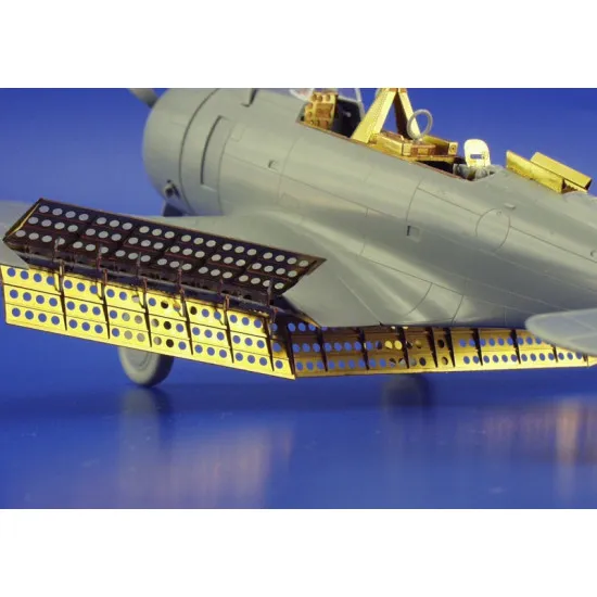 Photoetched set SBD-3 Dauntless flaps, for Hasegawa kit 1/48 Eduard 48451 Photoetched set SBD-3 Dauntless flaps, for Hasegawa kit 1/48 Eduard 48451