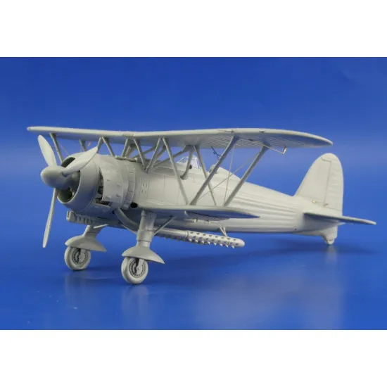 Photoetched set Fiat CR-42, for Italeri kit 1/48 Eduard 49332