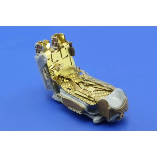 Photoetched set MiG-23MF interior (self adhesive), for Trumpeter kit 1/48 Eduard 49663