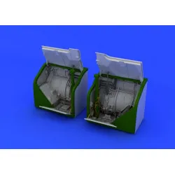 Brassin MiG-23M/MF main wheel bay, for Trumpeter kit 1/48 Eduard 648105