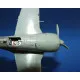Photoetched set Ki-44, for Hasegawa kit 1/48 Eduard FE163