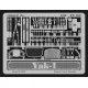 Photoetched set Yak-1, for Accurate Miniatures kit kit 1/48 Eduard FE166