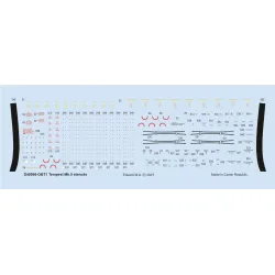 Eduard D48086 1/48 Tempest Mk.ii Stencils Decal For Aircraft