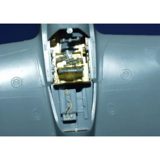 Photoetched set P-38J Color, for Hasegawa kit 1/48 Eduard FE208