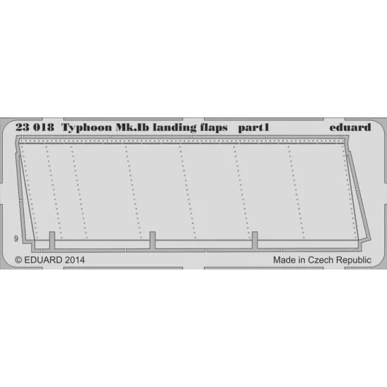 Eduard 23018 1/24 Typhoon Mk.ib Landing Flaps Airfix A19002 Photo-etched For Aircraft Photo Etched Set