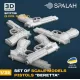Spalah 17735 1/35 Beretta Pistols 5 Pcs Set Of Scale Models