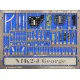 Photoetched set N1K2-J George Color, for Hasegawa kit 1/48 Eduard FE304