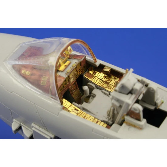 Photoetched set A-10 Thunderbolt II interior Color, for Italeri kit 1/48 Eduard FE377
