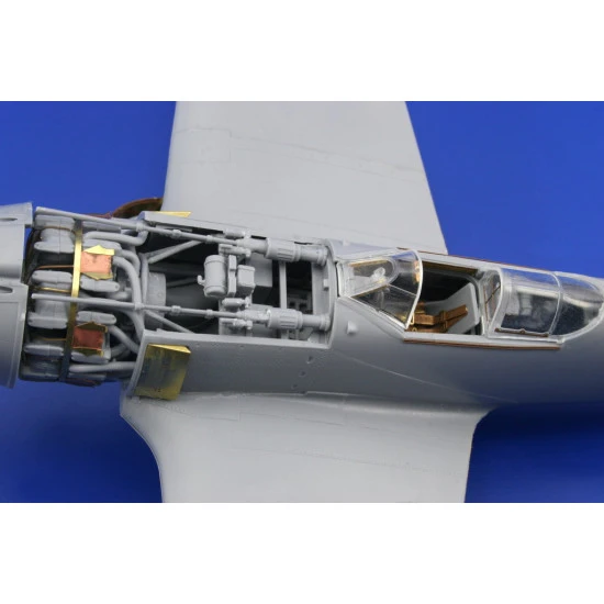 Photoetched setLavochkin La-5 FN interior Color, for Zvezda kit 1/48 Eduard FE386