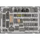 Photoetched set F-5E interior Color, for AFV Club kit 1/48 Eduard FE544