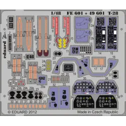 Photoetched set T-28 S.A., for Roden kit 1/48 Eduard FE601
