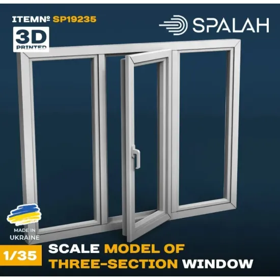 Spalah 19235 1/35 Three-section Window Scale Model