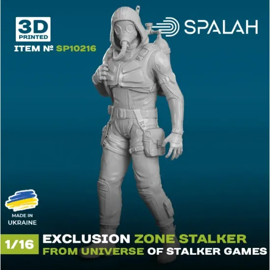 Spalah 10216 1/16 Exclusion Zone Stalker From Universe Of Stalker Games