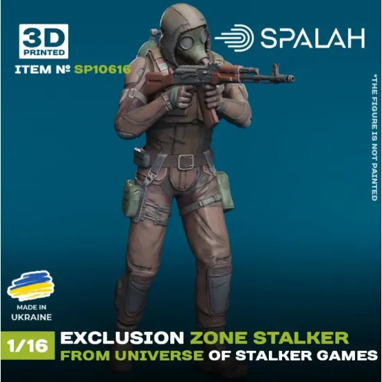 Spalah 10616 1/16 Exclusion Zone Stalker From Universe Of Stalker Games Spalah 10616 1/16 Exclusion Zone Stalker From Universe Of Stalker Games