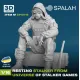 Spalah 10716 1/16 Resting Stalker From Universe Of Stalker Games