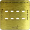Lmg Ba-48013 1/48 Usaf 250lb M-57 4 Bomb Fins Thickness 0-2mm