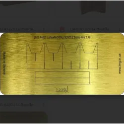 Lmg Ba-48029 1/48 Luftwaffe 500kg Sc500 8 Bomb Fins Thickness 0-2mm