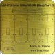 Lmg Ba-72045 1/72 Soviet 1000kg Fab-1000 8 Bomb Fins Thickness 0-1mm