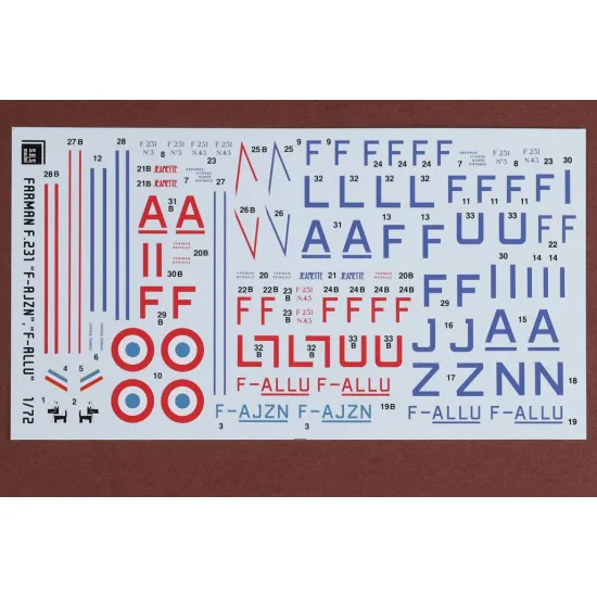 Sbs 7039 1/72 Farman F.231 Sebastienne Guyot Resin Model Kit