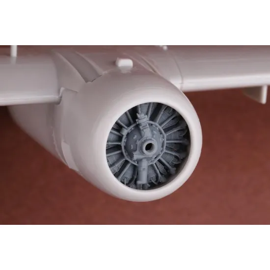 Sbs 72087 1/72 S-2f Tracker Engine And Exhaust Set For Hasegawa Kit