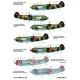 Foxbot 72-070 1/72 Lavochkin Fighters At War Lagg-3 La-5 La-5f La-5fn And La-7 For Aml Bilek Dakoplast Eastern Express Clearprop Toko Mistercraft Novo Kp Eduard Roden Kits
