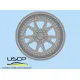 Uscp 24p100 1/24 Resin Wheels 19 Inch Fifteen52 Outlaw 001 3pc For Aoshima Fujimi Tamiya