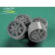 Uscp 24p049 1/24 Resin Wheels 14 Inch Minilite Double Fin For Aoshima Fujimi Tamiya