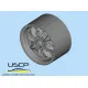 Uscp 24p049 1/24 Resin Wheels 14 Inch Minilite Double Fin For Aoshima Fujimi Tamiya
