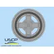 Uscp 24p001 1/24 14 Inch Abarth 131 Rally Resin Resin Wheels For Aoshima Fujimi Tamiya