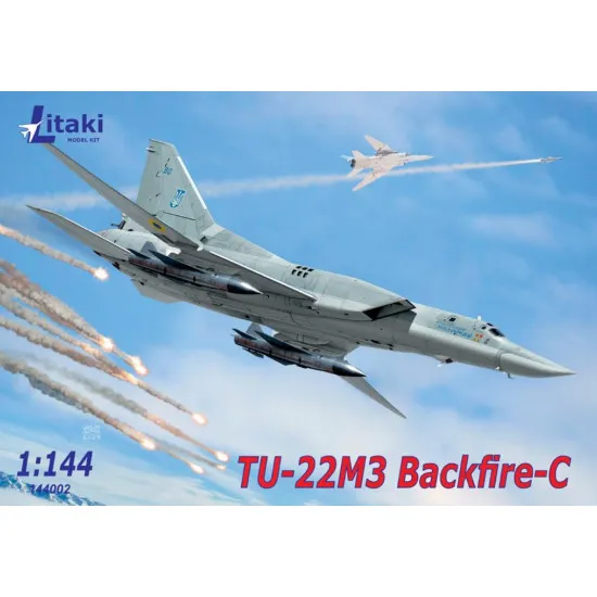 Litaki 144002 1/144 Tu-22m3 Backfire-c Long-range Missile Carrier Ukrainian Air Force