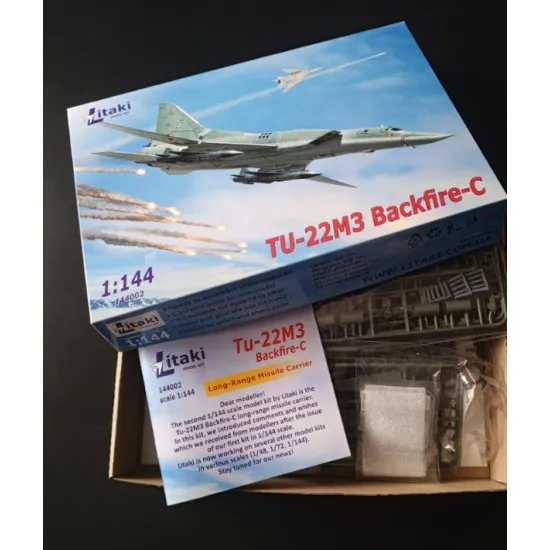 Litaki 144002 1/144 Tu-22m3 Backfire-c Long-range Missile Carrier Ukrainian Air Force