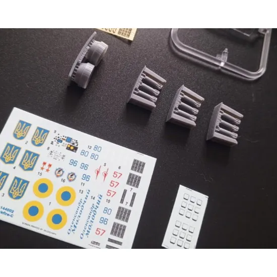 Litaki 144002 1/144 Tu-22m3 Backfire-c Long-range Missile Carrier Ukrainian Air Force