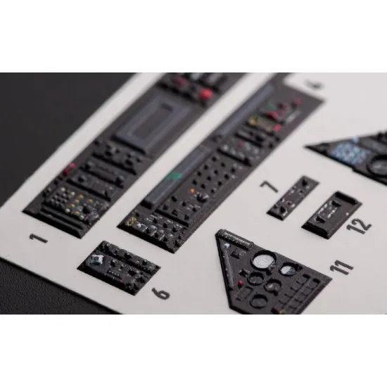 Kelik K32025 1/32 Mirage 2000d/N Interior 3d Decals For Kitty Hawk/Zimi Models Kit