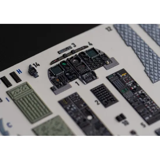Kelik K48018 1/48 A-10c Thunderbolt 2 Interior 3d Decals For Italeri Kit