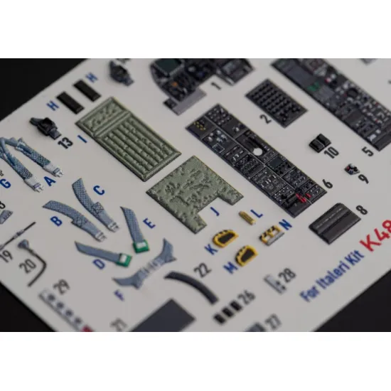 Kelik K48018 1/48 A-10c Thunderbolt 2 Interior 3d Decals For Italeri Kit