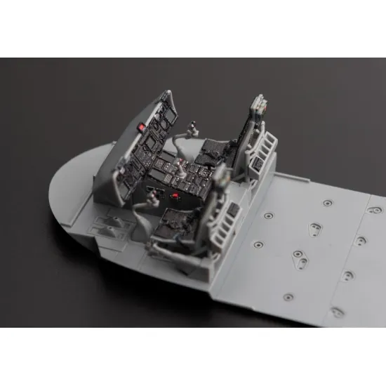 Kelik K48112 1/48 Mh-60l Black Hawk - Interior 3d Decals For Icm Kit