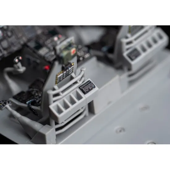 Kelik K48112 1/48 Mh-60l Black Hawk - Interior 3d Decals For Icm Kit