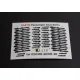 Kelik K48115 1/48 Passenger Seat Belts For Mh 60/Uh 60 Black Hawk Interior 3d Decals For Icm Kit
