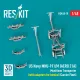 Reskit Rsk48-0010 1/48 Us Navy Mhu-191/M Aero 21a Munitions Transporter With Adapters For Bombs Carrier Fleet