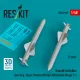 Reskit Rs48-0506 1/48 Exocet Missiles 2 Pcs 3d Printed