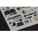 Kelik K72161 1/72 P-47m Thunderbolt Interior 3d Decals For Revell Kit